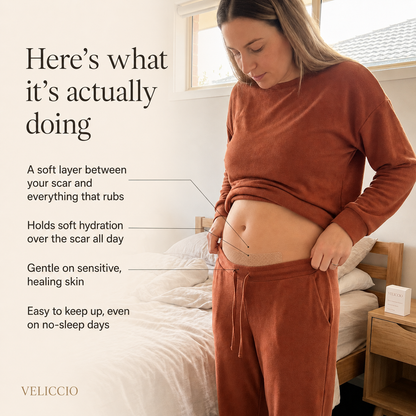 Veliccio C-Section Silicone Scar Sheets